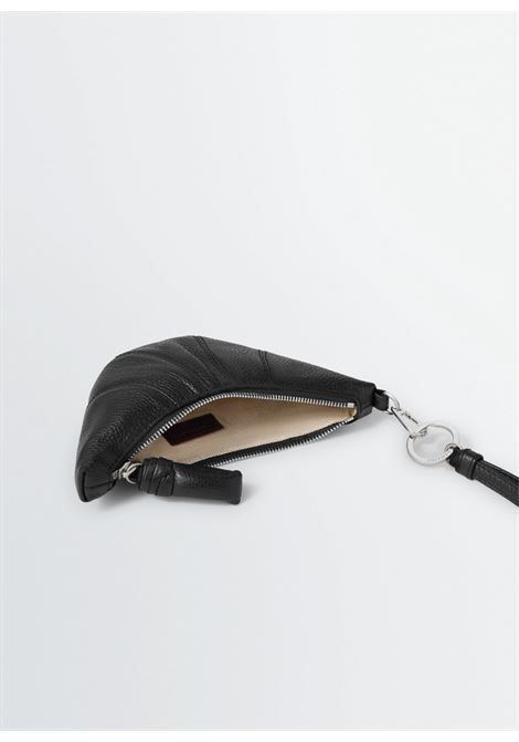 porta monete croissant unisex nero LEMAIRE | SL0054 LL0018BK999